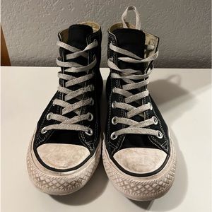 All Star Black High Top Converse